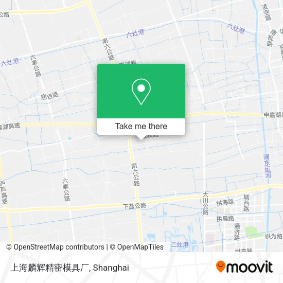 上海麟辉精密模具厂 map