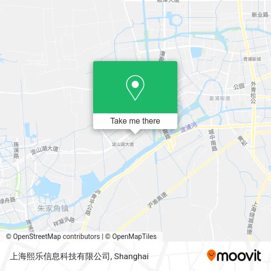 上海熙乐信息科技有限公司 map