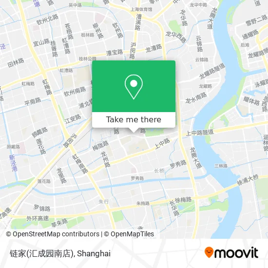 链家(汇成园南店) map
