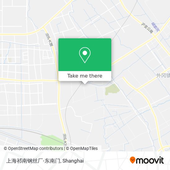 上海祁南钢丝厂-东南门 map