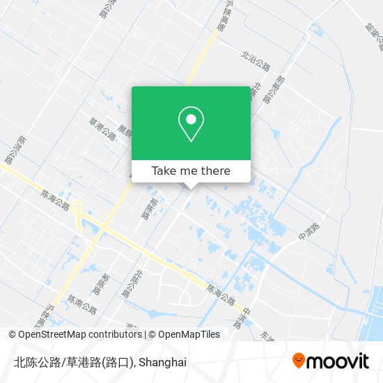 北陈公路/草港路(路口) map