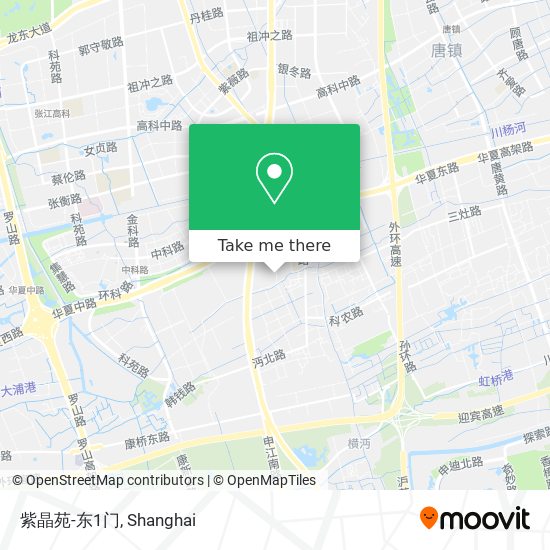 紫晶苑-东1门 map