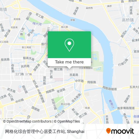 网格化综合管理中心居委工作站 map