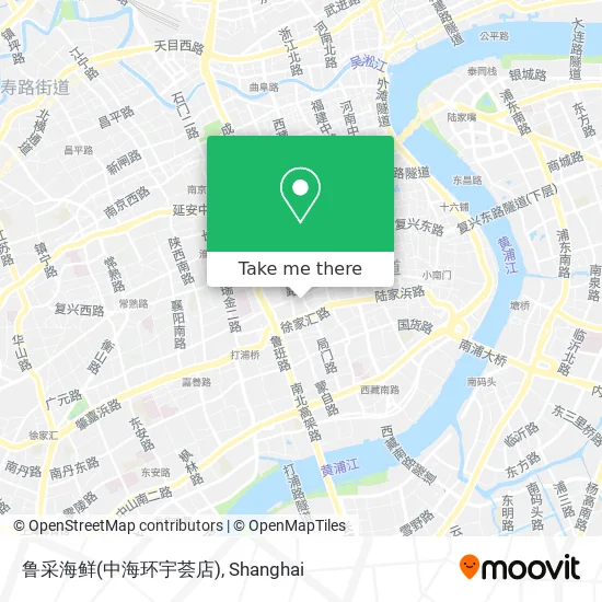 鲁采海鲜(中海环宇荟店) map