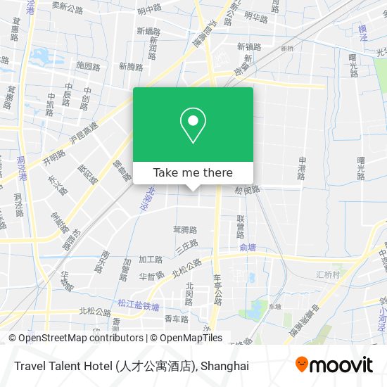 Travel Talent Hotel (人才公寓酒店) map