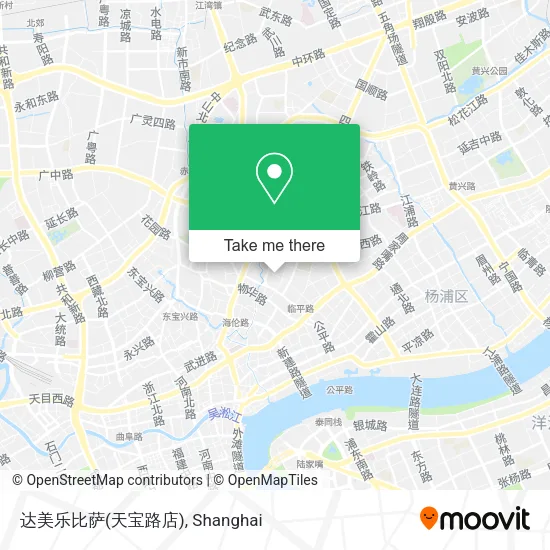 达美乐比萨(天宝路店) map