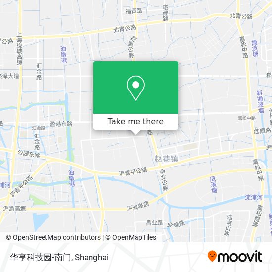 华亨科技园-南门 map
