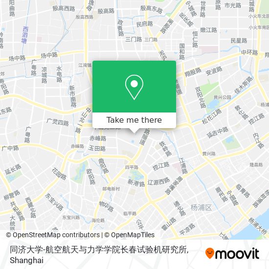 同济大学-航空航天与力学学院长春试验机研究所 map