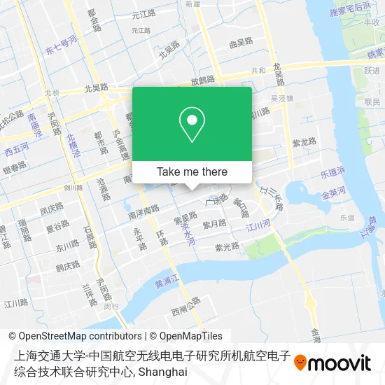 上海交通大学-中国航空无线电电子研究所机航空电子综合技术联合研究中心 map