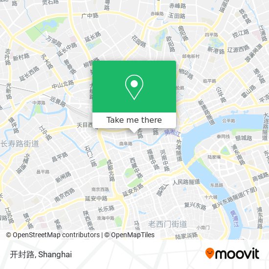 开封路 map