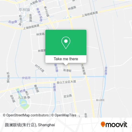 颜澜眼镜(朱行店) map