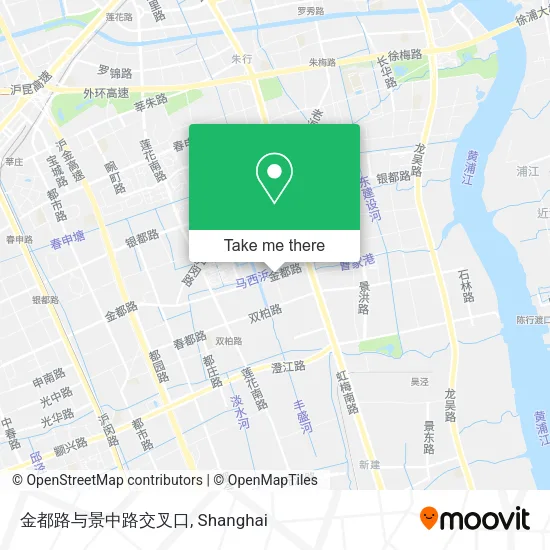 金都路与景中路交叉口 map