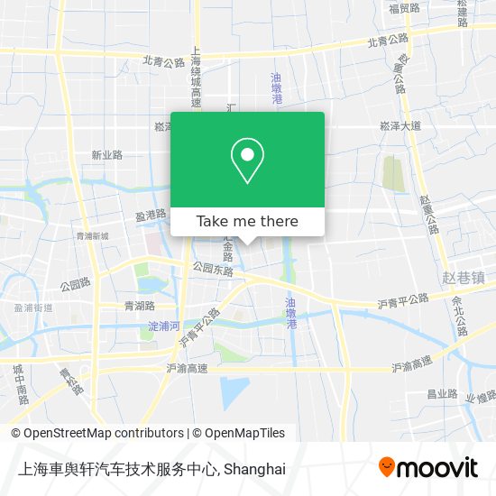 上海車舆轩汽车技术服务中心 map