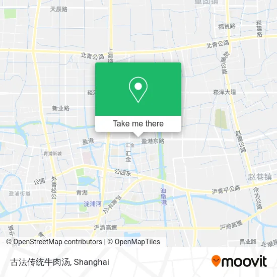 古法传统牛肉汤 map