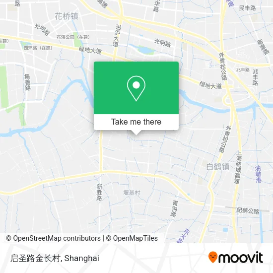启圣路金长村 map