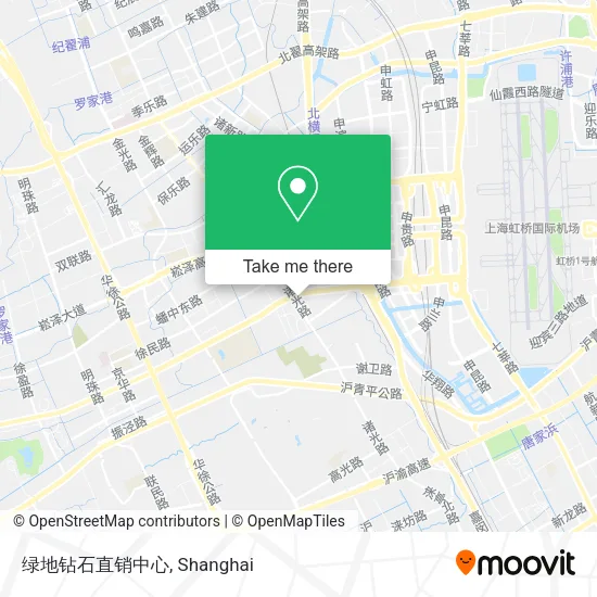 绿地钻石直销中心 map