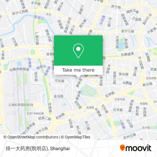 得一大药房(凯明店) map