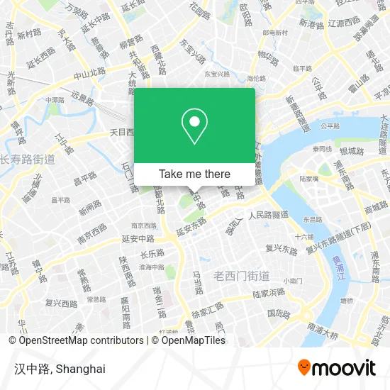 汉中路 map