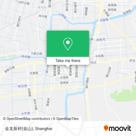 金龙新村(金山) map