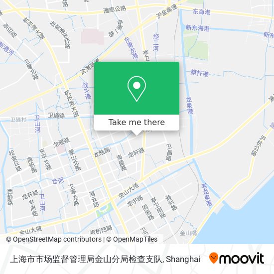 上海市市场监督管理局金山分局检查支队 map