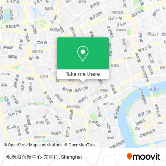 永新城永新中心-东南门 map
