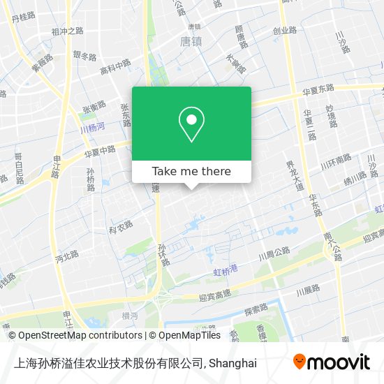 上海孙桥溢佳农业技术股份有限公司 map