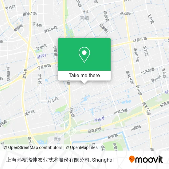 上海孙桥溢佳农业技术股份有限公司 map