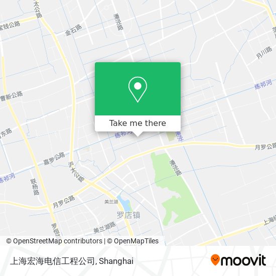 上海宏海电信工程公司 map