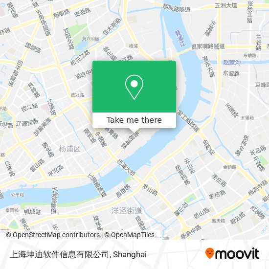 上海坤迪软件信息有限公司 map