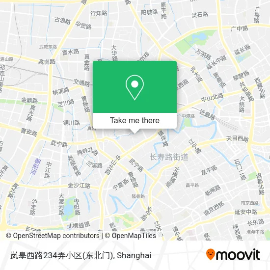 岚皋西路234弄小区(东北门) map
