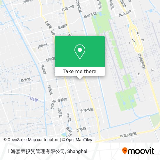 上海嘉荣投资管理有限公司 map