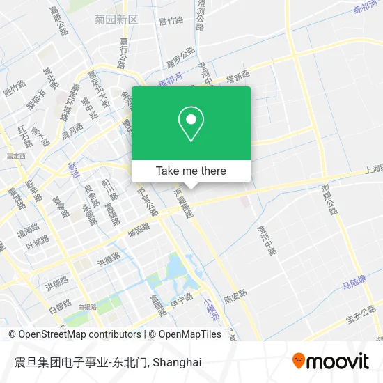 震旦集团电子事业-东北门 map
