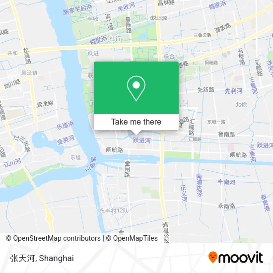张天河 map