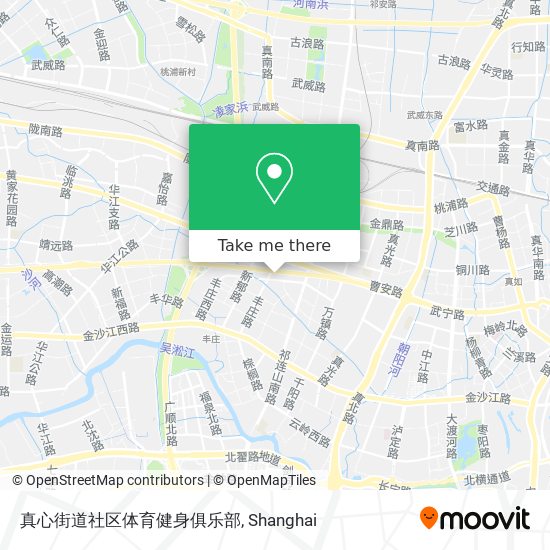 真心街道社区体育健身俱乐部 map