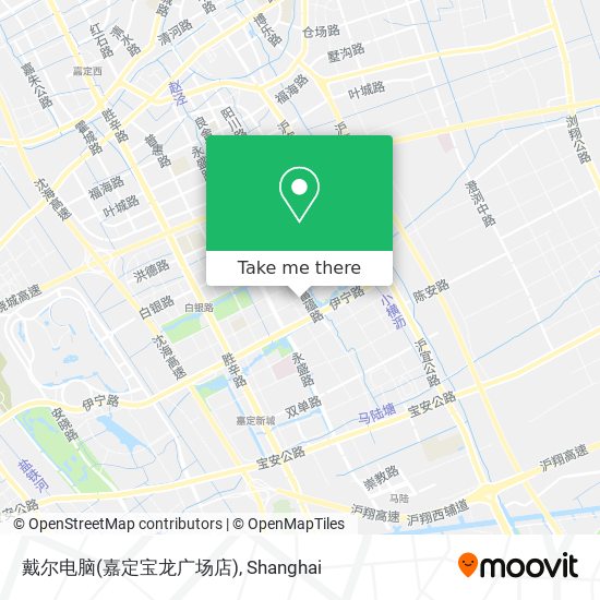 戴尔电脑(嘉定宝龙广场店) map