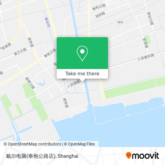 戴尔电脑(奉炮公路店) map