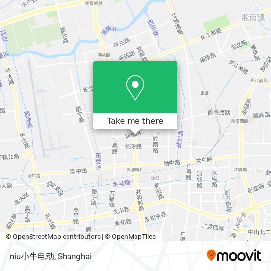 niu小牛电动 map