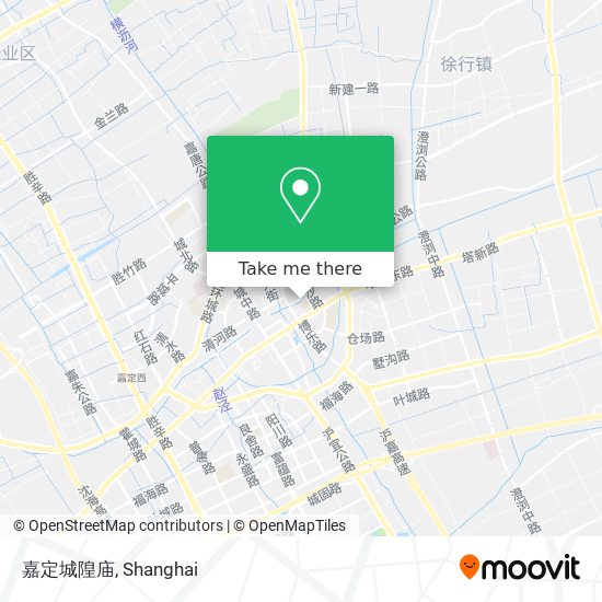 嘉定城隍庙 map