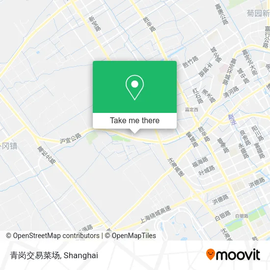 青岗交易菜场 map