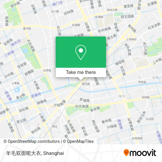 羊毛双面呢大衣 map