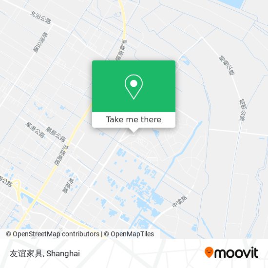 友谊家具 map