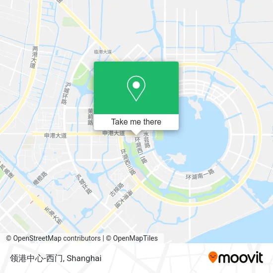 领港中心-西门 map