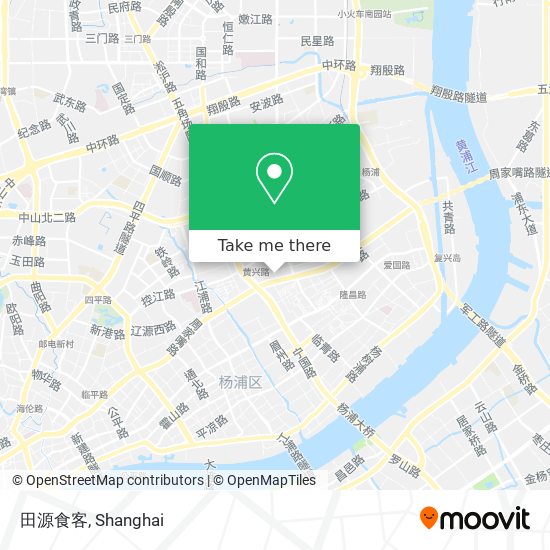 田源食客 map