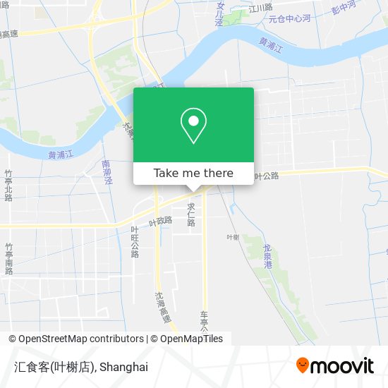 汇食客(叶榭店) map