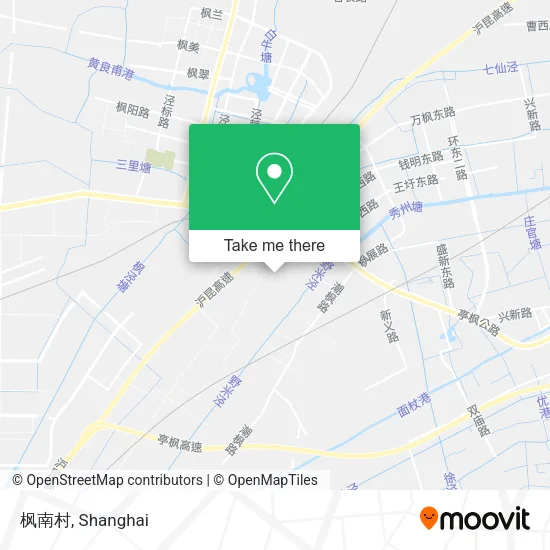 枫南村 map