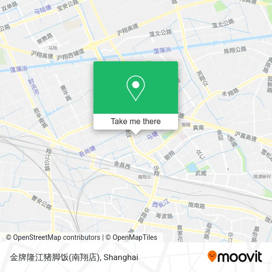金牌隆江猪脚饭(南翔店) map
