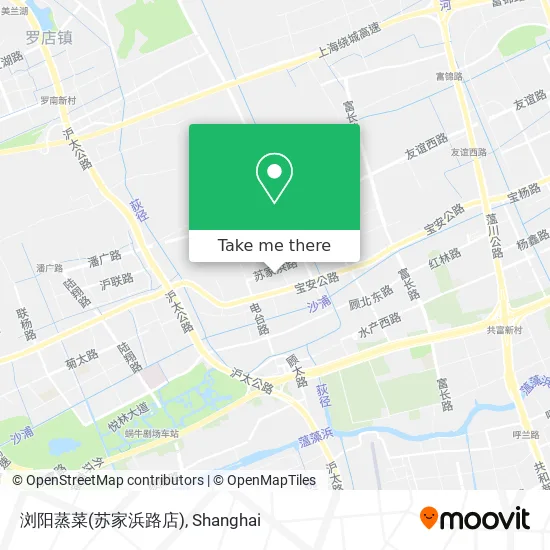 浏阳蒸菜(苏家浜路店) map