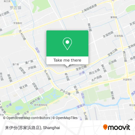 来伊份(苏家浜路店) map