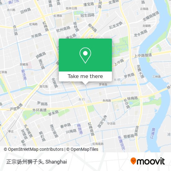 正宗扬州狮子头 map