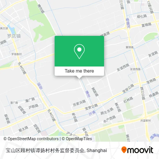 宝山区顾村镇谭扬村村务监督委员会 map